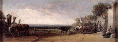 The Inn Door near Gravesend by Augustus Wall Callcott